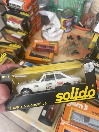 Solido peugeot 504 coupe - solido, 1/43