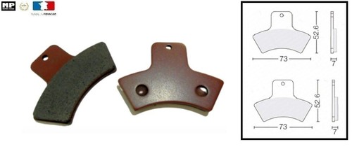 Jeu plaquettes frein - plaquettes, de