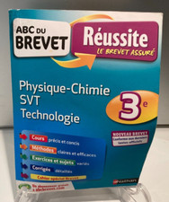 *** ABC DU BREVET - RÉUSSITE - PHYSIQUE-CHIMIE / SVT / TECHNOLOGIE -3ÈME TBE ***