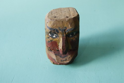 Tête marionnette ancienne - de,