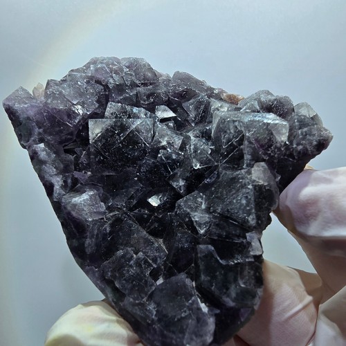 Cube fluorite fantôme - de,