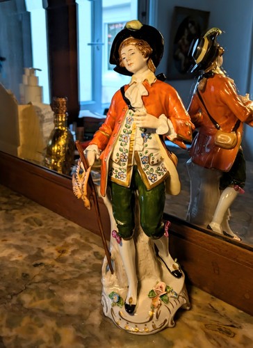 Porcelaine allemande belle - porcelaine, allemande,belle
