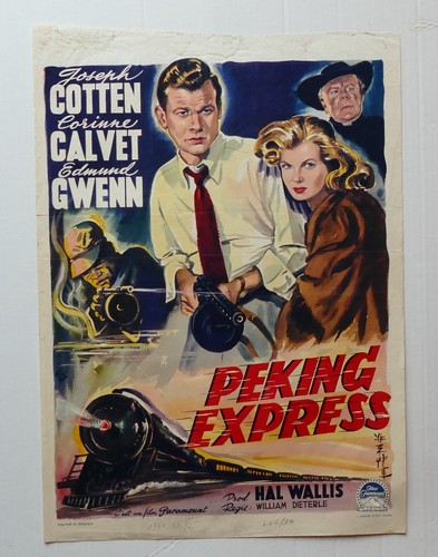 Peking express joseph cotten - joseph,