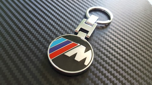 Porte clés noir chrome bmw - porte,