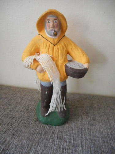 Figurine marin pécheur - ,