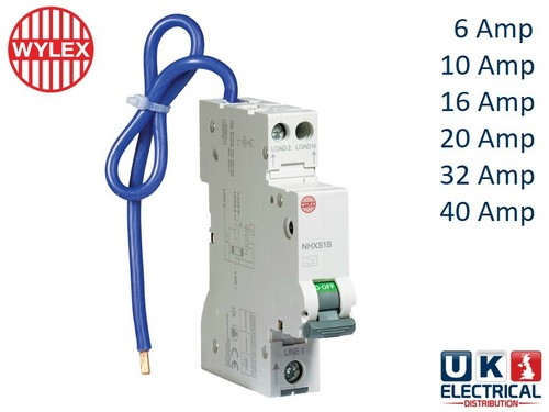 Wylex compact rcbo 10a 16a - 10a,