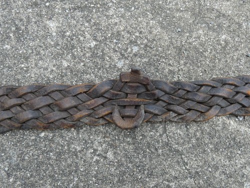 France 1940 ceinturon cuir - france,