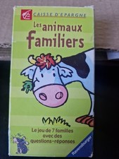 - Jeu de Cartes  Des 7 Familles ,les animaux familiers