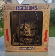 Boglins PLUNK Mattel Puppet Monster With Box Vintage 1987