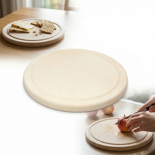 Planche bois ronde 22cm - , –