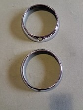 MULTI MARQUES Paire De Petit Cercles De Phares Chromé