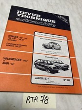 Volkswagen Polo Audi 50 VW Revue Technique Automobile RTA ETAI