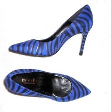 MINELLI escarpins cuir daim