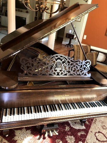 Steinway sons 1878 walnut - sons, b