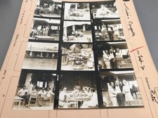 ETIENNE MOUGEOTTE  : PLANCHE CONTACT ORIGINALE de 1970