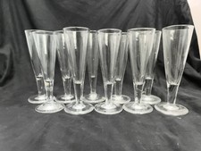 Série De 10 Flûte En Cristal