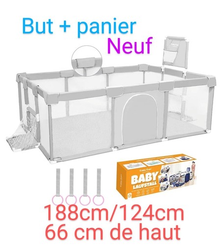 Parc enfant 1m88 - 1m88(+2x41cm), x