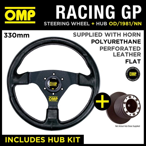 Omp racing 330mm steering - racing, gp