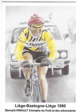 cyclisme, carte postale