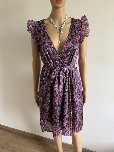 Robe imprimée manches - robe, à