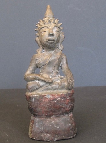 Bouddha bronze champassak - en,
