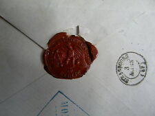 Lettre avec cachet adressée au professeur Monoyer ophtalmologie optique médecine