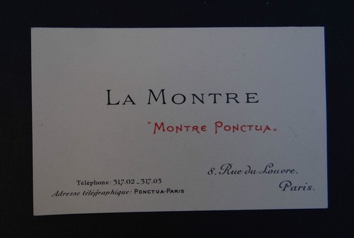 Ancienne carte visite la - visite,