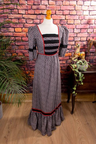 Robe hippie vintage longue - robe,