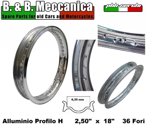 Roue aluminium bordure moto - bordure,