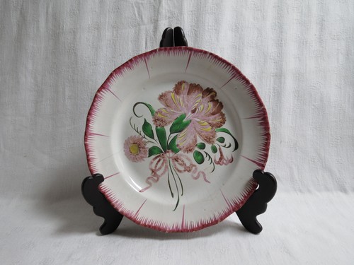 Ancienne assiette faïence - assiette,