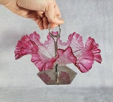 Ancienne coupe en verre style