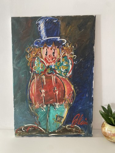 Tableau huile sur - tableau,