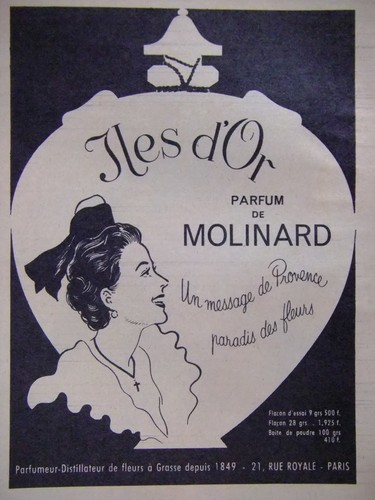 Publicité molinard parfum - publicitÉ,