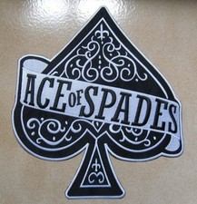 MOTORHEAD DOSSARD 21,8 cm x 25,2 cm ECUSSON Patch thermocollant ACE OF SPADES