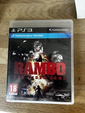 Rambo the videogame - Complet Notice - PS3 PlayStation 3
