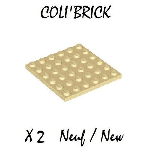 Lego 3958 plaque plate - lego, 2x