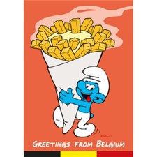 Carte postale Les Schtroumpfs