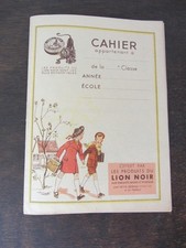 Cahier publicitaire d'écolier