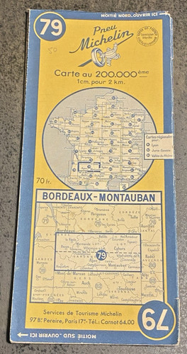 Carte michelin - n°,