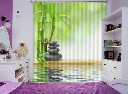 Bambou limpide eau 3d - de, l’eau