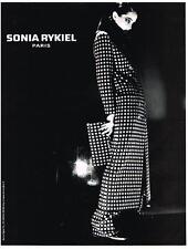 PUBLICITE ADVERTISING  1997   SONIA RYKIEL  haute couture
