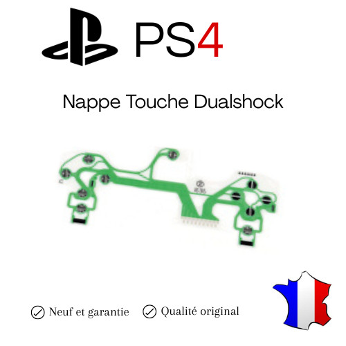 Nappe touche dualshock pour - touche,