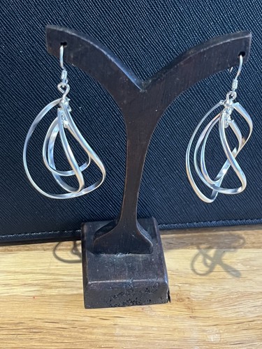 Boucles oreille argent - -,