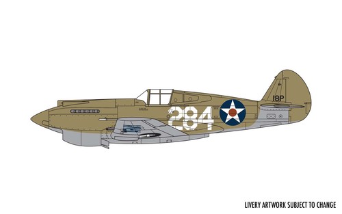 Airfix curtiss 40b warhawk - airfix,