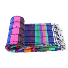 Tapis indien chiffon chindi tissé à la main 4X6 tapis fait main tapis aztèque Ab