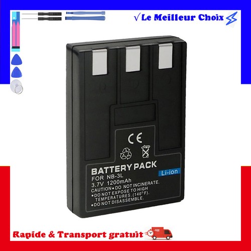 Batterie 1200mah nb3l - nb-3l,