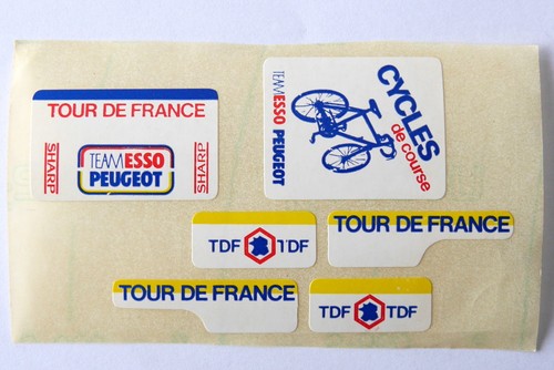 Norev ancien autocollant tour - ancien,