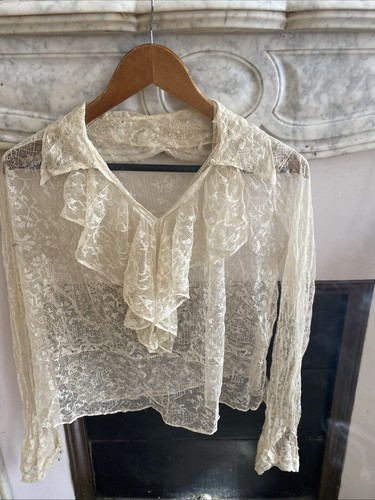 Chemisier jabot 1900 - chemisier, À