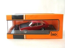 Opel Kadett C Coupé Sr 1976 rouge noir IXO CLC490N 1:43 LHD rouge pression - fonte -