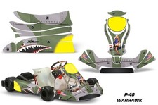 Autocollants Graphiques De Karting Pour KG Freeline Birel Cadet WARHAWK G